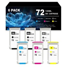 72 Ink Cartridges 72-6P, Matte Black Photo Cyan Yellow Magenta Gray picture
