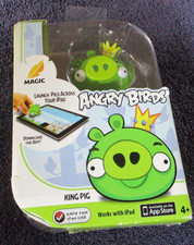 Magic Angry Birds KING PIG Figure Interactive Toy for iPad Y2826 2012 Mattel NEW picture