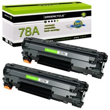 2PK CE278A Toner For HP 78A Black LaserJet Pro P1606dn M1536dnf M1536 GREENCYCLE picture