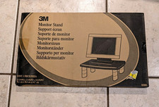3M MS80B Black Monitor Stand for 1 Monitor, Non-Skid Feet, 15 x 12 x 5.8 in picture