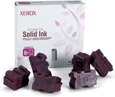 One (1x) New Sealed Genuine Xerox Magenta Solid Ink 108R00747 picture