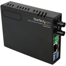 StarTech 10/100 Multi Mode Fiber Copper Fast Ethernet Media Converter ST picture