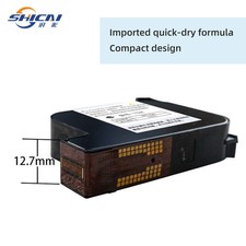 3PCS 42ML Black Ink Cartridge for Portable Handheld Inkjet Printer picture