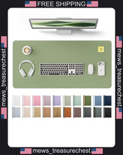 Leather Desk Protector Large Mouse Pad Non-Slip Waterproof Office Mat picture