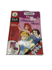 Leap Frog LeapPad Disney Princess Stories Pre K Reading Book Cartridge Set picture