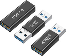 Hiebee 3Kinds of USB 3.0 Apters Kit, USB 3.0 Female to Female and Male to Male picture