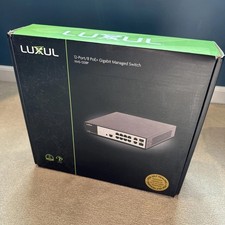 New XMS-1208P (Open Box) Rack Mount Luxul-LeGrand 12 port/8 PoE+ Managed Switch picture