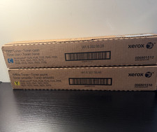 Xerox Genuine C/Y Toner 2 PACK 006R01510-006R01512 CYAN & YELLOW picture