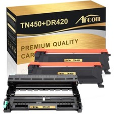 2PK TN450 + 1PK DR420 Toner Drum Compatible with Brother MFC-7460DN DCP-7065DN picture