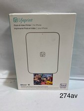 Lifeprint WHT LP001-1 Photo & Video Printer For iPhone picture