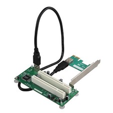 PCI-E to 2xPCI Adapter Cable PCIE x1 to x16 Card PCI-Expansion Card  Converter picture