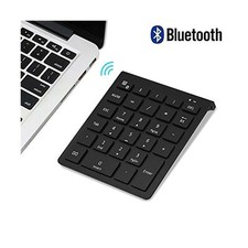 Bluetooth Number Pad, Lekvey Portable Wireless Bluetooth 28-Key Numeric Keypa... picture
