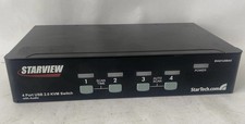 StarTech SV431USBAE 4-Port USB KVM Switch VGA Audio USB 2.0 Hub picture