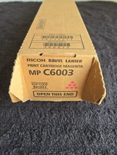 Ricoh 841851 Magenta Genuine Toner Print Cartridge MP C6003 New Open Box picture