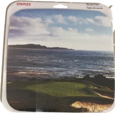 Scenic Ocean Golf Course Mouse Pad Non-Slip Office Computer Mouse Mat NEW picture