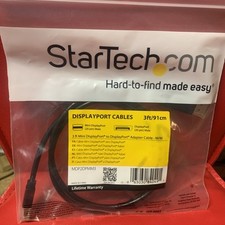 StarTech MDP2DPMM3 3 ft Mini DisplayPort? to DisplayPort 1.2 Adapter Cable M/M picture