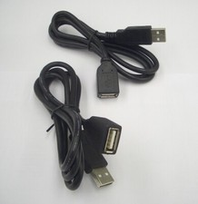 2 x Plantronics 74403-01 Voyager USB-A Bluetooth Headsets Extension Cable 3 feet picture