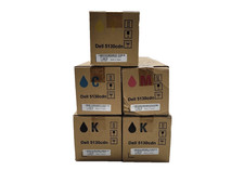Lot of 5 Dell N848N 5130cdn High-Capacity Toner Cartridge 2XB/M/C/Y picture