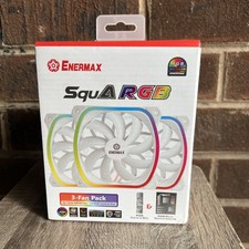 Enermax SquA RGB White Ventilatore 12 cm 1500 Giri/min 23 dB UCSQARGB12P-W-BP3 picture