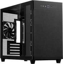 ASUS Prime AP201 Black MicroATX Tempered Glass Edition Supports Graphics Cards u picture