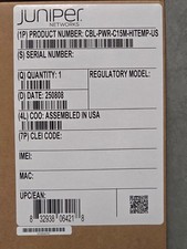 NEW OEM JUNIPER CBL-PWR-C15M-HITEMP-US POWER CABLE lot of 58 picture
