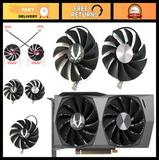 89MM 4PIN GPU Cooling Fan for RTX 3060 3060TI Twin Edge Video Card Replacement picture