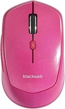 Blackweb 6-Button Wireless Mouse Pink 5 DPI Switchable Modes 2.4GHz USB Receiver picture