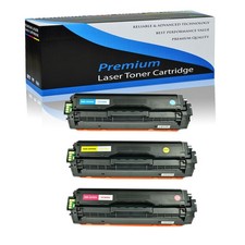 3PK CLT-C504S C/M/YL Color Toner Set Compatible for Samsung SL-C1810W SL-C1860FW picture