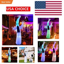 Weather-Resistant 1.82m Inflatable Ghost - Perfect for Halloween Parties picture