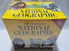 The Complete National Geographic 109 Years 31 CD-ROM Box Set Sealed NOS PC/Mac picture