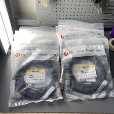 LOT OF 13-NEW Fiberstore Q-4XPC02 40G QSFP+ Passive DAC Copper Breakout Cable picture