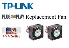 2x Quiet Replacement Fans for TP-Link Omada ES228GMP, ES220GMP picture