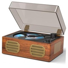 Portable CD Player for Home, Retro BT CD Players Rechargeable, Desktop Boombox picture