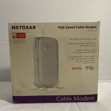 Netgear High Speed Cable Modem Docsis 3.0 NIB White Model CMD31T Internet picture