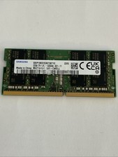 Samsung 32GB DDR4 SODIMM 3200 MHz PC4-25600 Laptop Memory RAM (M471A4G43BB1-CWE) picture
