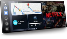 11'' Wireless Carplay Screen for Car Built-in Net-Flix YouTube Apps, Portable... picture