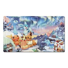 Pokemon Duel Playmat Eevee Glaceon TCG CCG Pad Trading Card Game Mat Mousepad picture