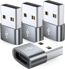 4 PACK USB C 3.1 Type C Female to USB 3.0 Type A Male Port Converter Adapter NEW picture