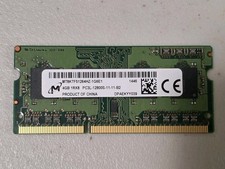 MT8KTF51264HZ-1G6E1 OEM MICRON LAPTOP MEMORY 4GB 1Rx8 PC3L-12800S-11-11-B2(CA68) picture