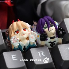 Chainsaw Man Reze Resin Artisan Keycap ESC Custom Mechanical Keyboard Anime Gift picture