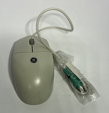GE 97859 Rev.S2 Wired PS/2 Mechanical Scroll Mouse 3-Button Beige picture