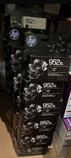 HP 952XL Black Ink Cartridge F6U19AN - Genuine, OEM, Sealed - FRESH picture