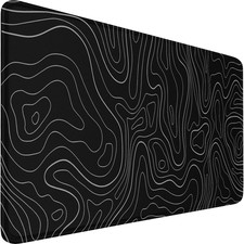 Extended gaming mouse pad 31.5x15.7 inch water resistant non slip rubber base picture