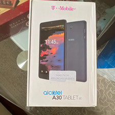 Alcatel A30 8in Tablet 16GB 2GB RAM Black T-Mobile Android Wi-Fi Bluetooth picture