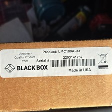Black Box FlexPoint 10/100 Fast Ethernet Fiber to UTP Converter LMC100A-R3 picture