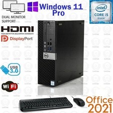 WINDOWS 11 PC Dell Desktop Computer PC HDMI 32GB RAM i5 1TB SSD Office 2024 picture