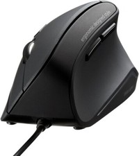 Sanwa Supply Ergonomic Mouse, Quiet, Wired, Tendonitis Prevention, MA-ERG9N picture