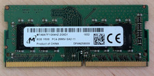 Micron 8GB (1x8GB) PC4-21300 DDR4-2666V Laptop Memory Kit MTA8ATF1G64HZ-2G6D1 picture