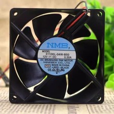 NMB 3110KL-04W-B50 8025 DC12V 0.30A 8CM 2-Wire Dual Ball Cooling Fan picture