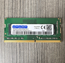 Avant 8GB DDR4 PC4-3200AA 260-Pin SO-DIMM RAM ECC AOJ641GU49J2320NE-MTF picture
